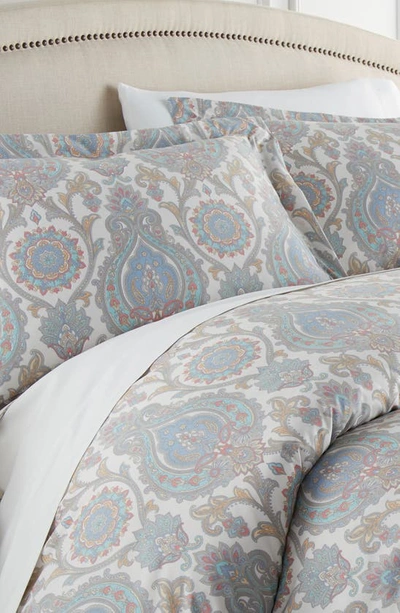 Southshore Fine Linens Boho Paisley Duvet Cover Set<br> In Boho Paisley Aqua