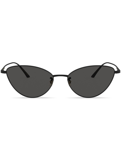 Shop Oliver Peoples Black 1998c Cat-eye Sunglasses
