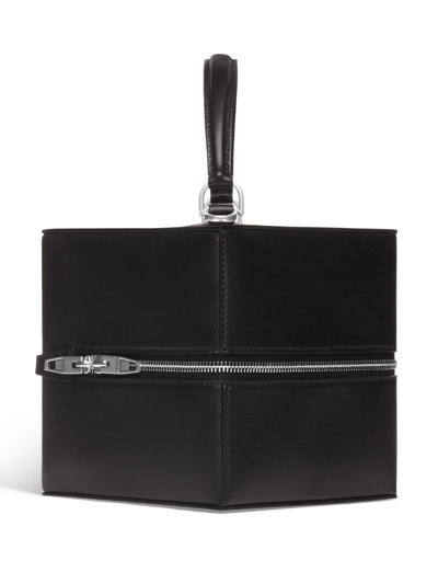 Shop Balenciaga Black 4x4 Small Leather Tote Bag