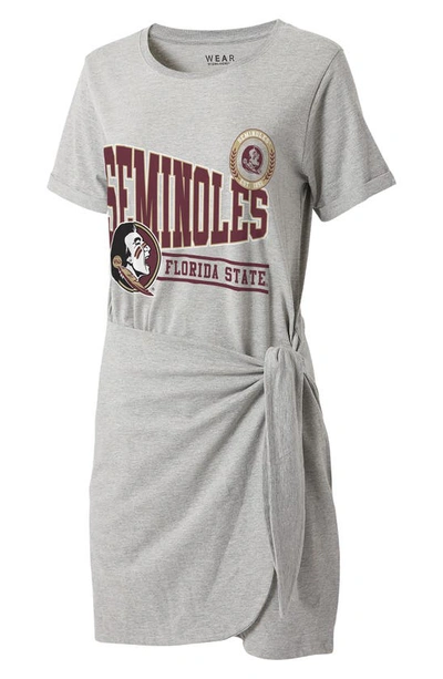 Shop Wear By Erin Andrews University Knot T-shirt Dress In Florida State University