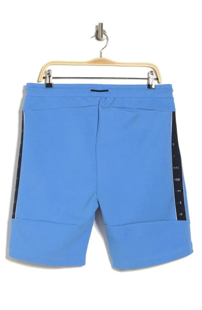 Shop Hugo Boss Boss Headlo 1 Shorts In Bright Blue