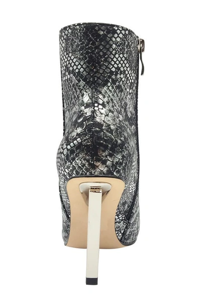 Ninety Union Gia Triangle Heel Bootie In Black