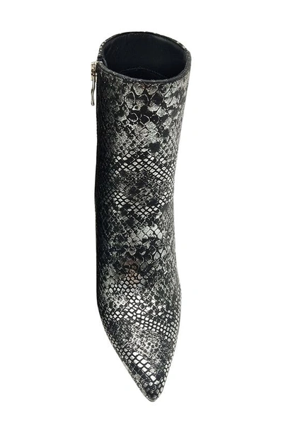 Ninety Union Gia Triangle Heel Bootie In Black