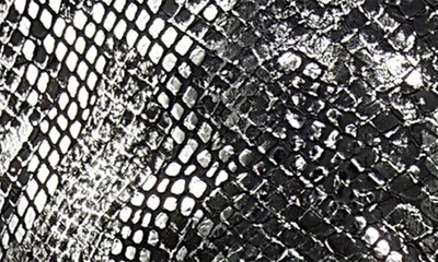 Ninety Union Viva Snake-embossed Knee High Boot In Black Snake