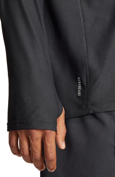 Shop Adidas Originals Own The Run Long Sleeve T-shirt<br /> In Black
