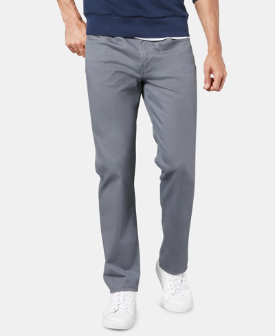 Shop Dockers Men's Jean Cut Straight-fit All Seasons Tech Khaki Pants In Burma Grey