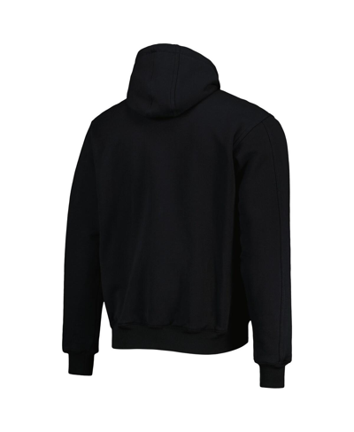 Dunbrooke Black Washington Commanders Craftsman Thermal-lined Full-zip Hoodie In Black