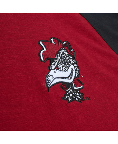 Mitchell & Ness Men's  Garnet South Carolina Gamecocks Legendary Slub Raglan Long Sleeve T-shirt In Garnet