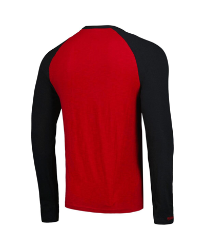 Mitchell & Ness Men's  Garnet South Carolina Gamecocks Legendary Slub Raglan Long Sleeve T-shirt In Garnet