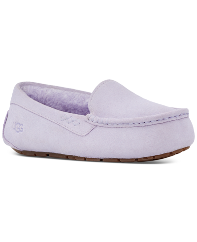 Shop Ugg Women's Ansley Moccasin Slippers In Sage Blossom