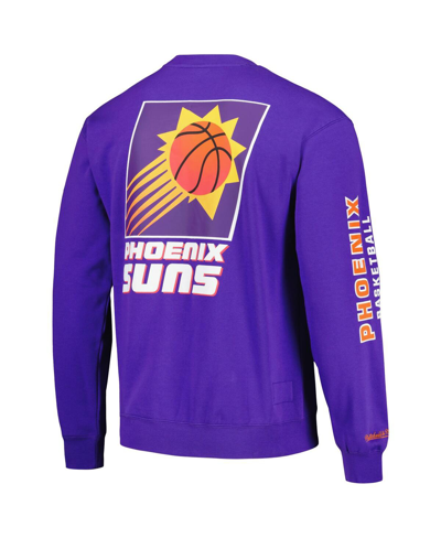 Mitchell & Ness Men's  Purple Phoenix Suns Hardwood Classics There And Back Pullover Sweatshirt In Purple