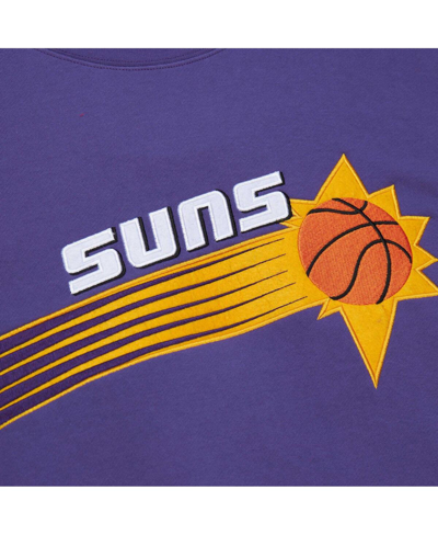 Mitchell & Ness Men's  Purple Phoenix Suns Hardwood Classics There And Back Pullover Sweatshirt In Purple