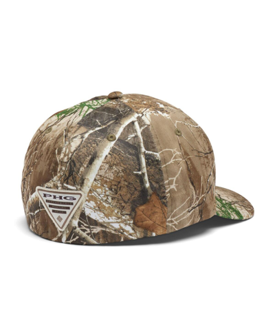 Shop Columbia Men's And Women's  Real Tree Camo Alabama Crimson Tide Mossy Oak Bottomland Flex Hat In Realtree Camo