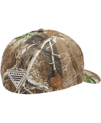 Shop Columbia Men's And Women's  Real Tree Camo Alabama Crimson Tide Mossy Oak Bottomland Flex Hat In Realtree Camo