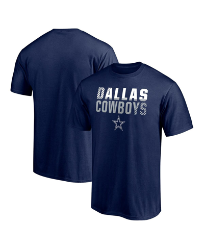 Fanatics Branded Navy Dallas Cowboys Team Fade Out T-shirt In Navy