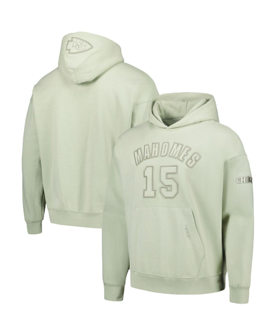 Pro Standard Men's  Patrick Mahomes Light Green Kansas City Chiefs Player Name And Number Pullover Ho In Light Green