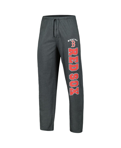 Shop Concepts Sport Men's  Charcoal, Navy Boston Red Sox Meter T-shirt And Pants Sleep Set In Charcoal,navy