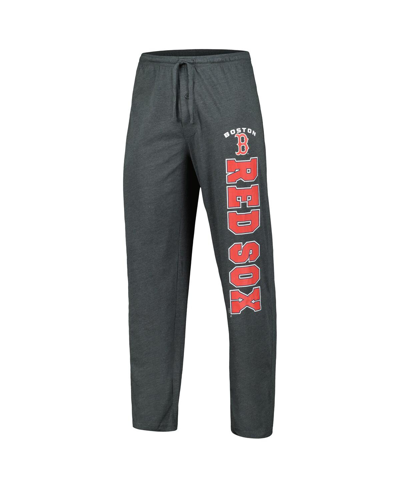 Concepts Sport Men's  Charcoal, Navy Boston Red Sox Meter T-shirt And Pants Sleep Set In Charcoal,navy
