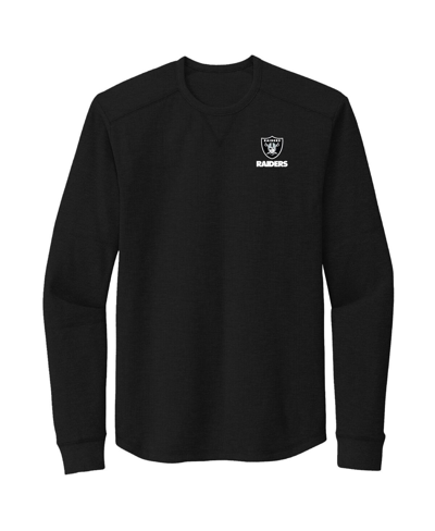 Shop Dunbrooke Men's  Black Las Vegas Raiders Cavalier Long Sleeve T-shirt