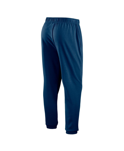 Shop Fanatics Men's  Deep Sea Blue Seattle Kraken Chop Block Fleece Sweatpants