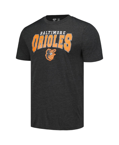 Shop Concepts Sport Men's  Charcoal, Black Baltimore Orioles Meter T-shirt And Pants Sleep Set In Charcoal,black