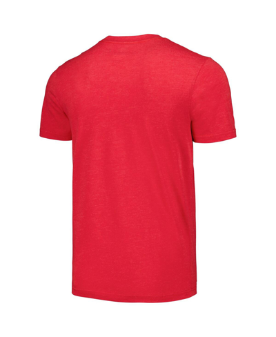 Concepts Sport Men's  Charcoal, Red St. Louis Cardinals Meter T-shirt And Pants Sleep Set In Charcoal,red