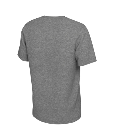 Nike Unisex  Heather Charcoal Philadelphia 76ers Team Mascot T-shirt In Heather Charcoal