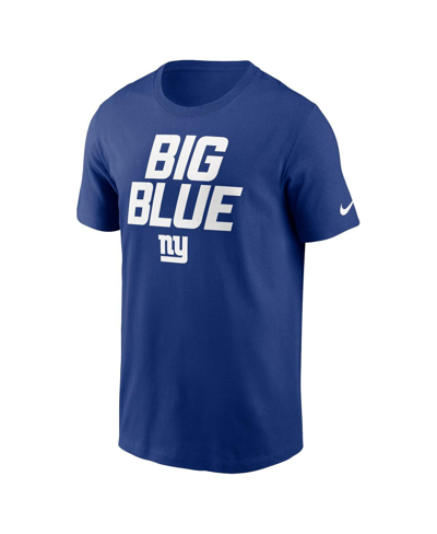 Nike Royal New York Giants Local T-shirt In Royal