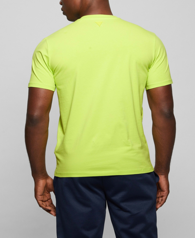 Guess Men's Alphy Short Sleeves T-shirt In Jet Black