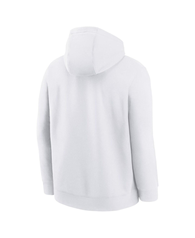 Nike Big Boys  White Distressed San Antonio Spurs 2023/24 City Edition Essential Pullover Hoodie In White