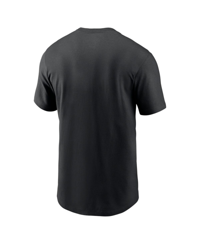 Nike Black Arizona Diamondbacks Legend Fuse Large Logo Performance T-shirt In Black