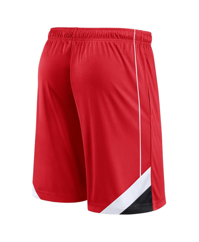 Fanatics Branded Red Chicago Bulls Slice Shorts In Red