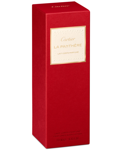 Shop Cartier La Panthere Body Milk, 6.76 Oz. In No Color