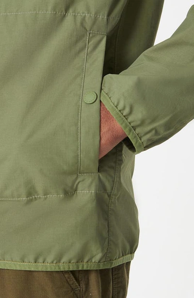 Barbour Tarbley Casual Tailored Fit Nylon Jacket In Olivine