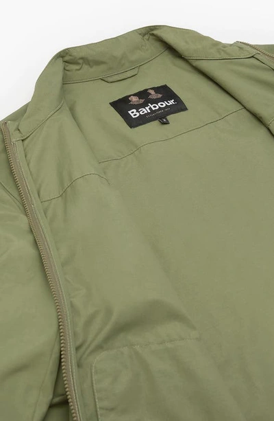 Barbour Tarbley Casual Tailored Fit Nylon Jacket In Olivine