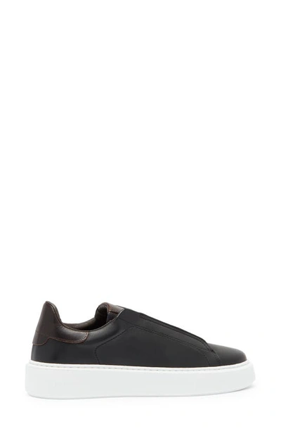 Shop Bruno Magli Lisbon Slip-on Sneaker In Black