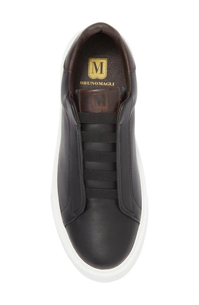 Bruno Magli Lisbon Slip-on Sneaker In Black