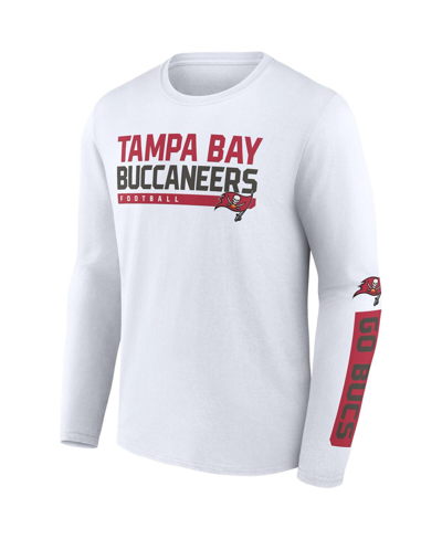 Fanatics Men's Cardinal/white Arizona Cardinals Two-pack 2023 Schedule T-shirt Combo Set In Red,white