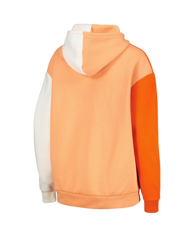 Shop Gameday Couture Women's  Orange Oklahoma State Cowboys Hall Of Fame Colorblock Pullover Hoodie