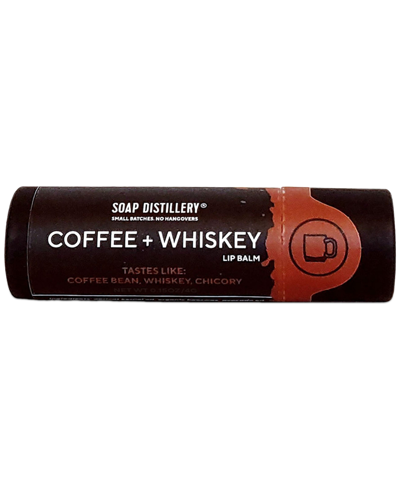 Shop Soap Distillery Coffee & Whiskey Lip Balm In No Color