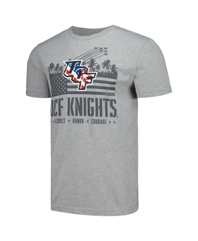 Shop Flogrown Men's Heather Gray Ucf Knights Fly Over T-shirt
