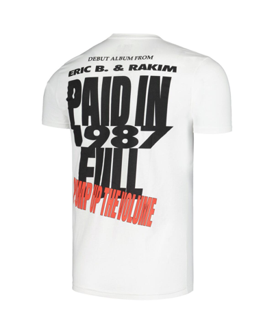 Shop Global Merch Men's White Eric B. & Rakim Paid In Full T-shirt
