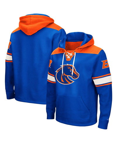 Shop Colosseum Men's  Royal Boise State Broncos 2.0 Lace-up Pullover Hoodie