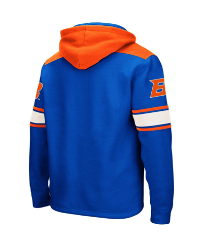 Shop Colosseum Men's  Royal Boise State Broncos 2.0 Lace-up Pullover Hoodie