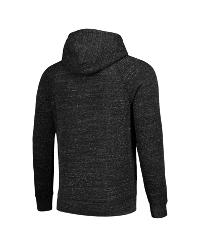 Homage Unisex   Charcoal Philadelphia Eagles Hyperlocal Raglan Pullover Hoodie In Charcoal
