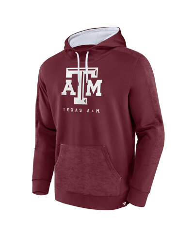 Fanatics Men's  Maroon Texas A&m Aggies Defender Pullover Hoodie In Maroon