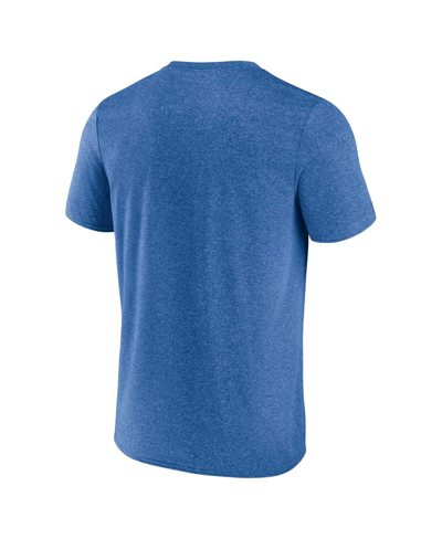 Fanatics Men's  Heather Blue St. Louis Blues Playmaker T-shirt In Heather Blue