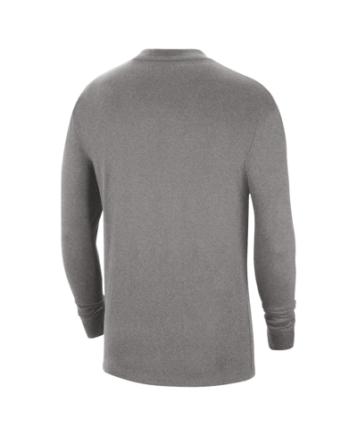 Shop Nike Men's  Charcoal Phoenix Suns 2023/24 City Edition Max90 Expressive Long Sleeve T-shirt