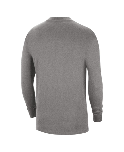 Nike Phoenix Suns 2023/24 City Edition  Men's Nba Max90 Long-sleeve T-shirt In Charcoal