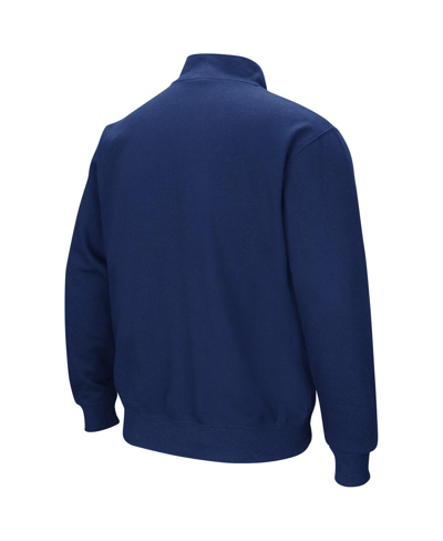 Colosseum Navy Howard Bison Tortugas Quarter-zip Sweatshirt In Navy